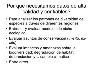 Julian R - Conservacion de la biodiversidad bajo condiciones de cambio climatico