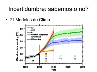 Julian R - Impactos e implicaciones del cambio climatico en la produccion de musaceas de Latinoamerica y el Caribe, Costa Rica Nov 2009