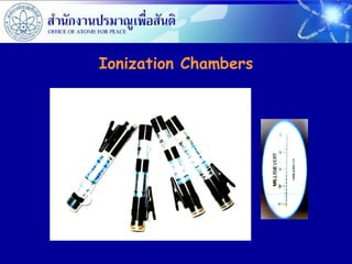 Ionization Chambers
 