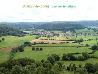 Sancey-le-Long  vue sur le village 