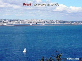 Brest  panorama sur la ville 