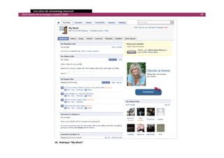   Les sites de streaming musical 
  Observatoire de la musique / octobre 2009                             39 

                                                                     

                                                                     

                                                                     

                                                                     

                                                                     

 

 

 

 

 

 

 

 

 

 

 

 

                                                                               
                               18 ‐ Rubrique "My Music"
 
 