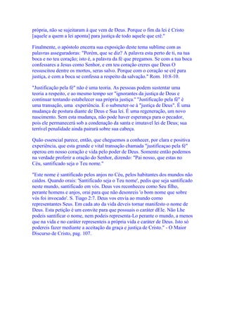 Livro "Cristo Nossa Justiça"