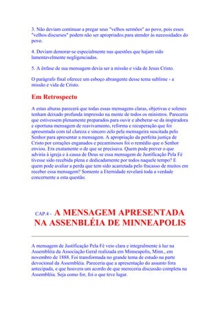 Livro "Cristo Nossa Justiça"