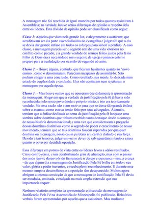 Livro "Cristo Nossa Justiça"