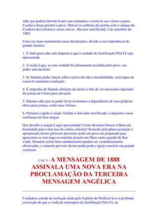 Livro "Cristo Nossa Justiça"