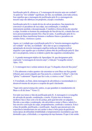 Livro "Cristo Nossa Justiça"