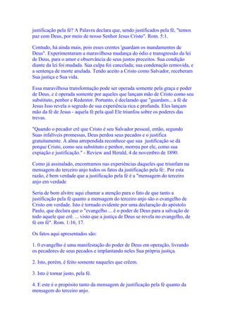 Livro "Cristo Nossa Justiça"