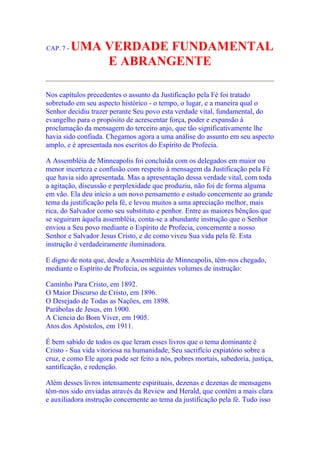 Livro "Cristo Nossa Justiça"