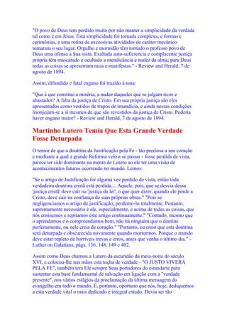 Livro "Cristo Nossa Justiça"