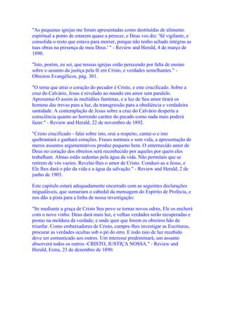 Livro "Cristo Nossa Justiça"