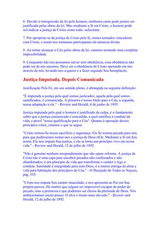 Livro "Cristo Nossa Justiça"