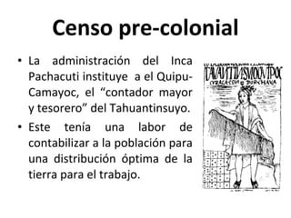Los Censos | PPT