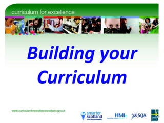 Building your Curriculum 