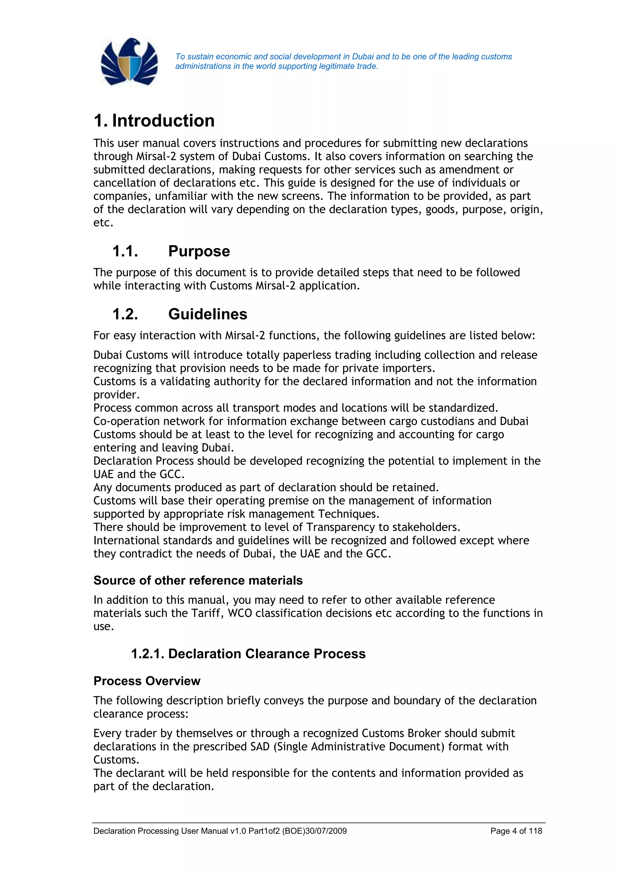 Mirsal 2 manual BOE | PDF