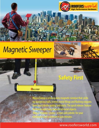 Magnetic Sweeper Sell Sheet Web