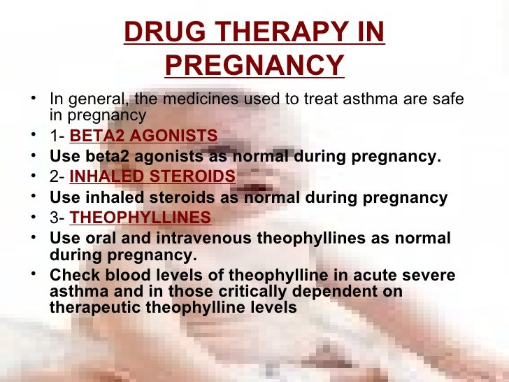 Management Of Acute Asthma In Pregnancy