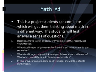 Technology should be incorporated into the teacher’s presentation to the parents.  It is always good for the parents to see how their children will be learning.  Tutoring can be discussed.  Let the parents know when you are available to tutor.