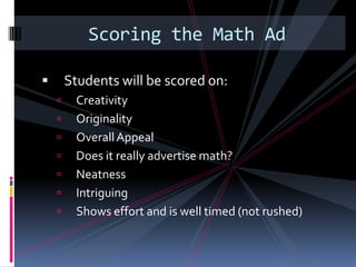 Talk about school guidelines in general.  