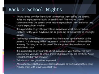 Where are appropriate places to communicate?