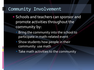 Back 2 School NightsThis is a good time for the teacher to introduce them-self to the parents.  Rules and expectations should be established.  The teacher should communicate to the parents what he/she expects from them and what they should expect from him/her.