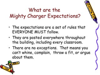 Classroom Expectations and Outcomes | PPT