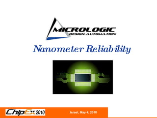 nanoRVInteractive™ Nanometer Reliability 