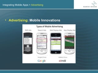 Integrating Mobile Apps >  Advertising Advertising : Mobile Innovations 