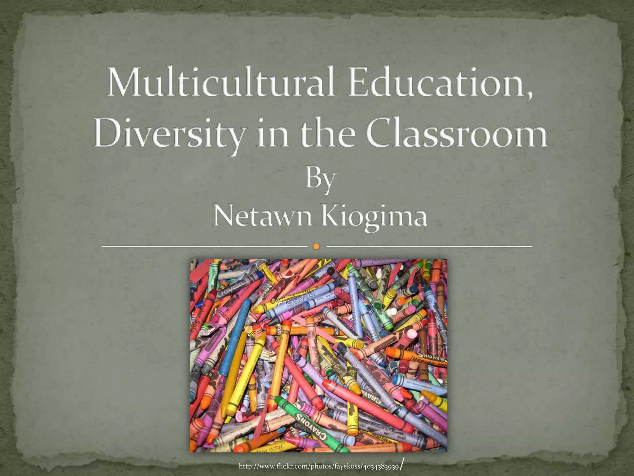 C Multicultural Education Powerpoint Pptx