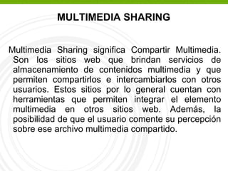 Multimedia Sharing | PPT