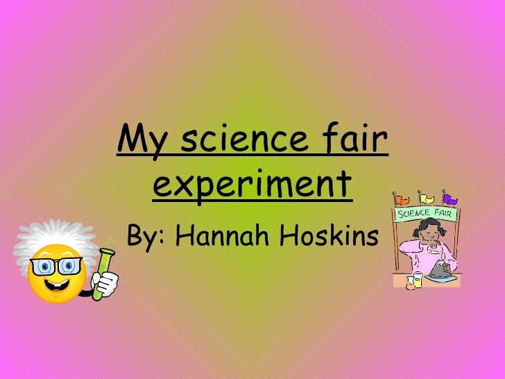 science fair power point