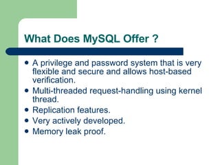 Mysql | PPT