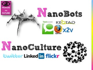 NanoBots
         Operator
                    X2 V

NanoCulture
 