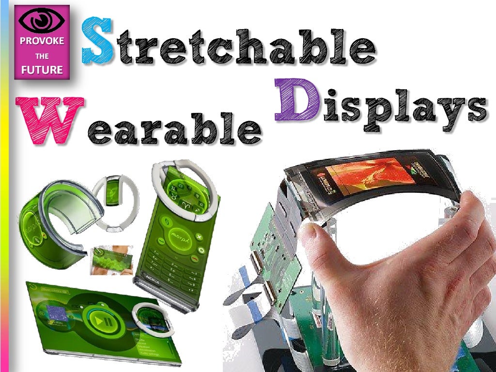 Stretchable Wearable Displays