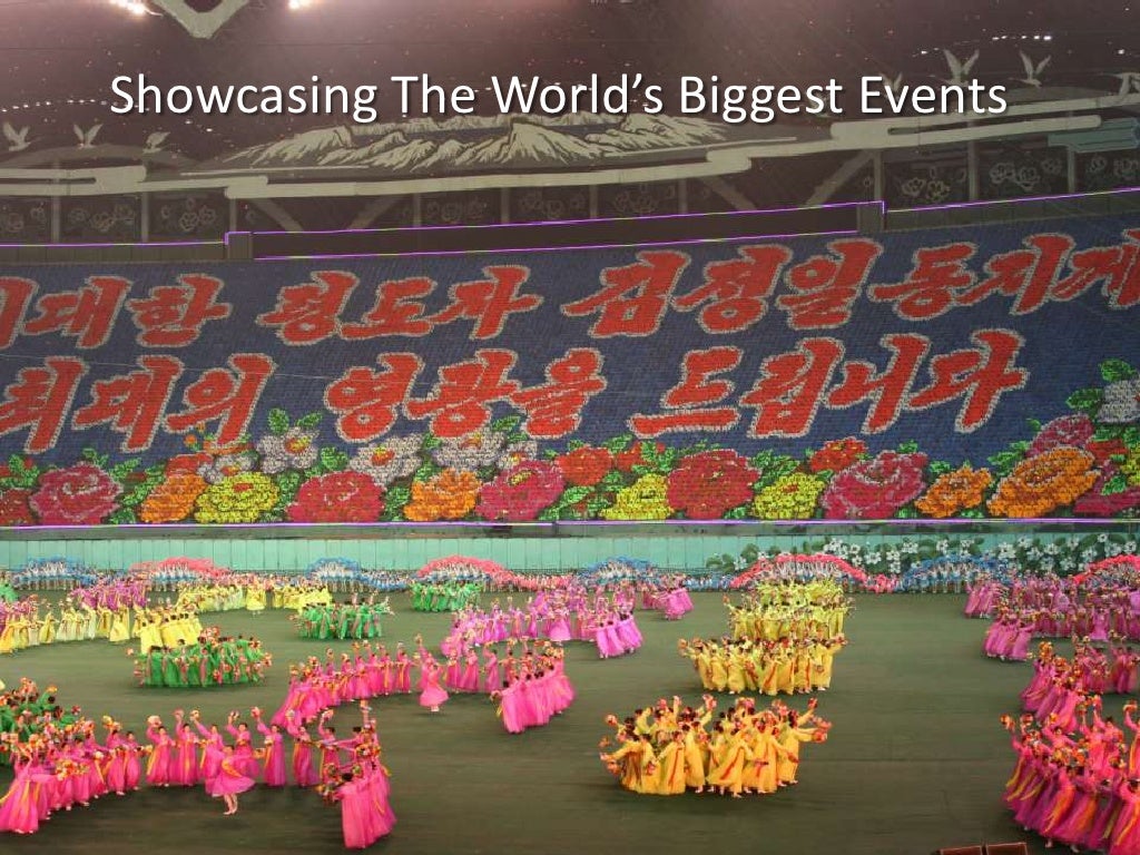 Showcasing The World’s Biggest Events