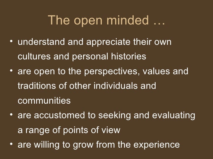 What does open-minded mean? by tsarkon on …