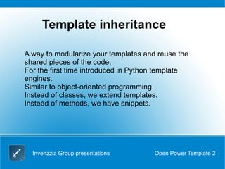 Open Power Template 2 presentation | ODP