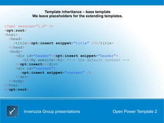 Open Power Template 2 presentation | ODP