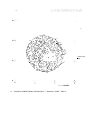 Povoado dos Perdigões (Reguengos de Monsaraz):dados preliminares dos trabalhos realizados em 1997
         67                                                            MIGUEL LAGO, CIDÁLIA DUARTE, ANTÓNIO VALERA, JOÃO ALBERGARIA, FRANCISCO ALMEIDA E ANTÓNIO FAUSTINO CARVALHO




Fig. 8 Povoado dos Perdigões. Reguengos de Monsaraz. Sector 4 – Monumento Funerário 1 – Plano 35.
 