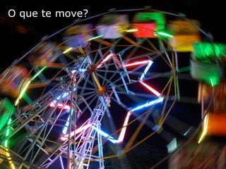 O que te move? 