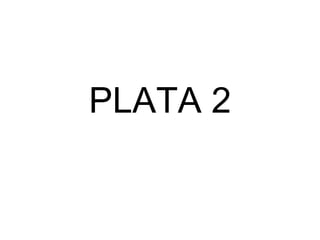 PLATA 2 