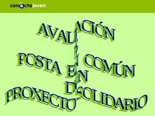 AVALIACIÓN E  POSTA  EN  COMÚN DUN  PROXECTO  SOLIDARIO 