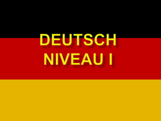 DeutschNiveau I 