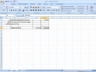 EJERCICIO DE APLICACION