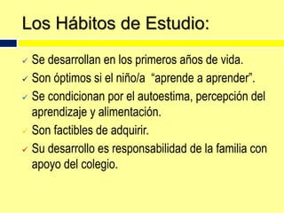 ...por una buena concentración y organización