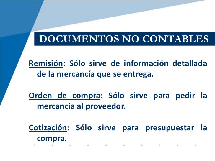 Documentos Contables