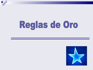 Reglas de Oro 