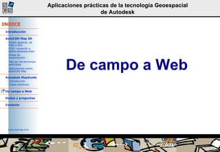 De campo a Web 