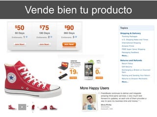 Vende bien tu producto
 