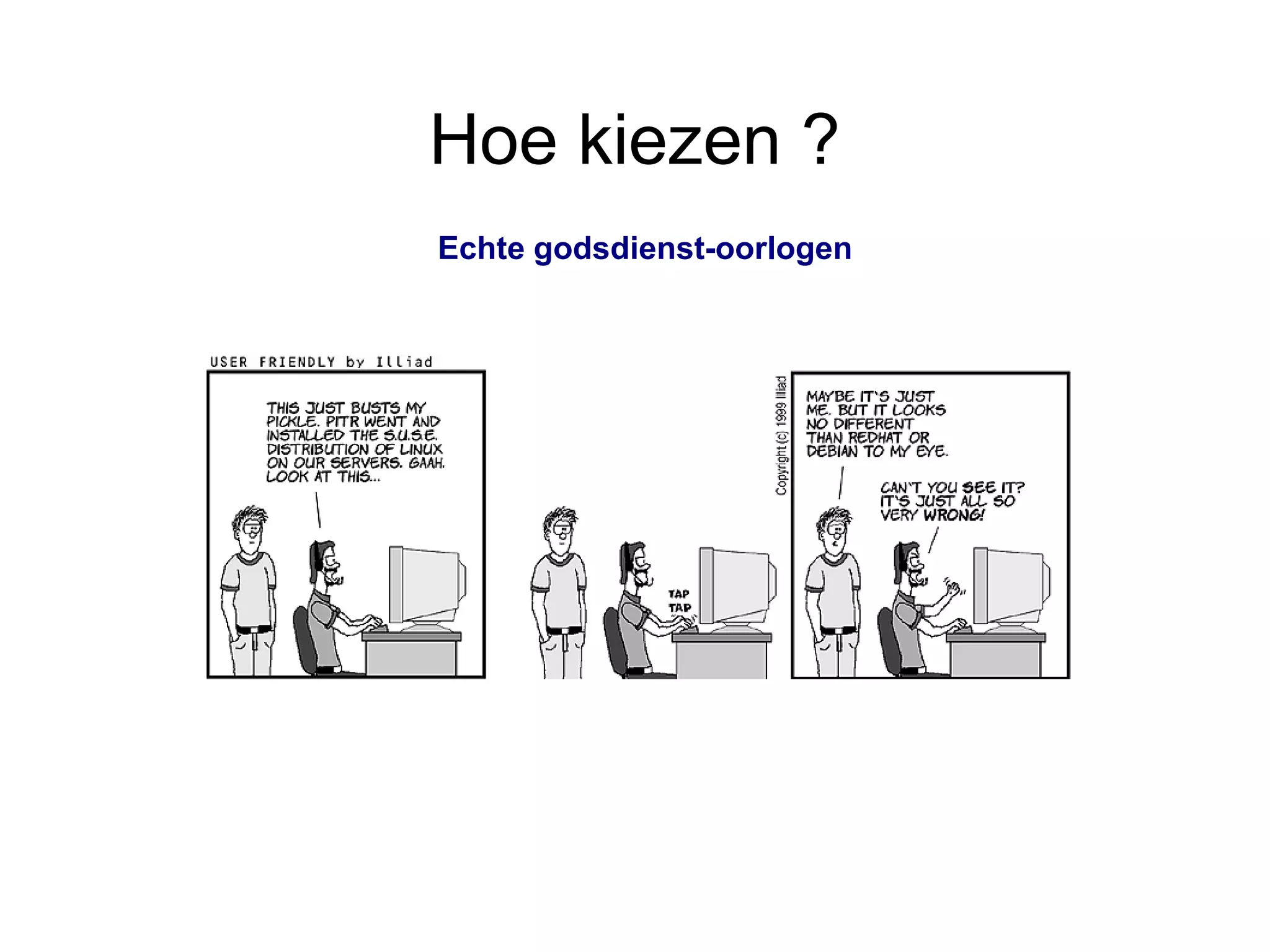 Jan Guldentops over Linux